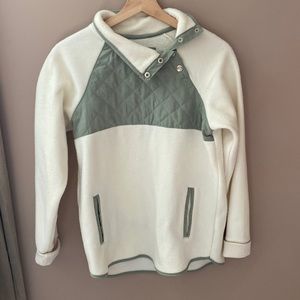 Kyodan outdoors collection 1/4 snap polar fleece sweater ladies XS